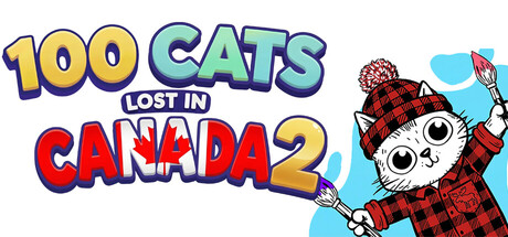 100 Cats Lost in Canada 2 Find & Color