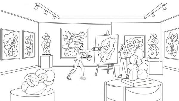 100 Cats Lost in Modern Art Mayhem screenshot 5