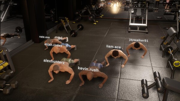 Скриншот 1 из игры Gym Simulator 2 Together