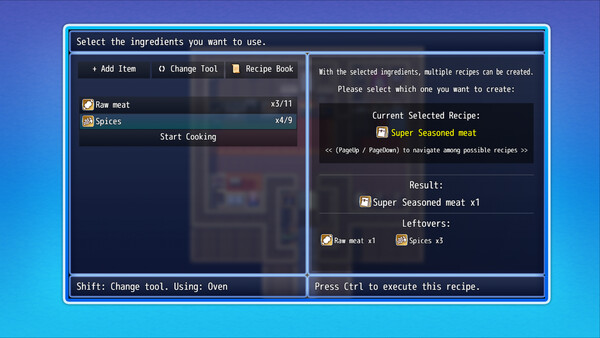 RPG Maker MZ - UNDERMAX - Simple Cooking System Plugin