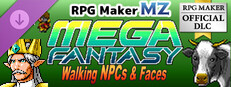 RPG Maker MZ - MEGA FANTASY Walking NPCs and Faces Small Capsule Image