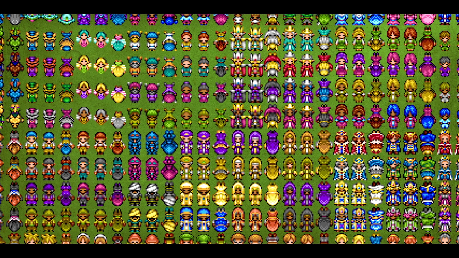 #7. RPG Maker MZ - MEGA FANTASY Walking NPCs and Faces (Steam) 由: Gotcha Gotcha Games