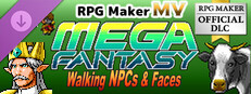 RPG Maker MV - MEGA FANTASY Walking NPCs and Faces Small Capsule Image
