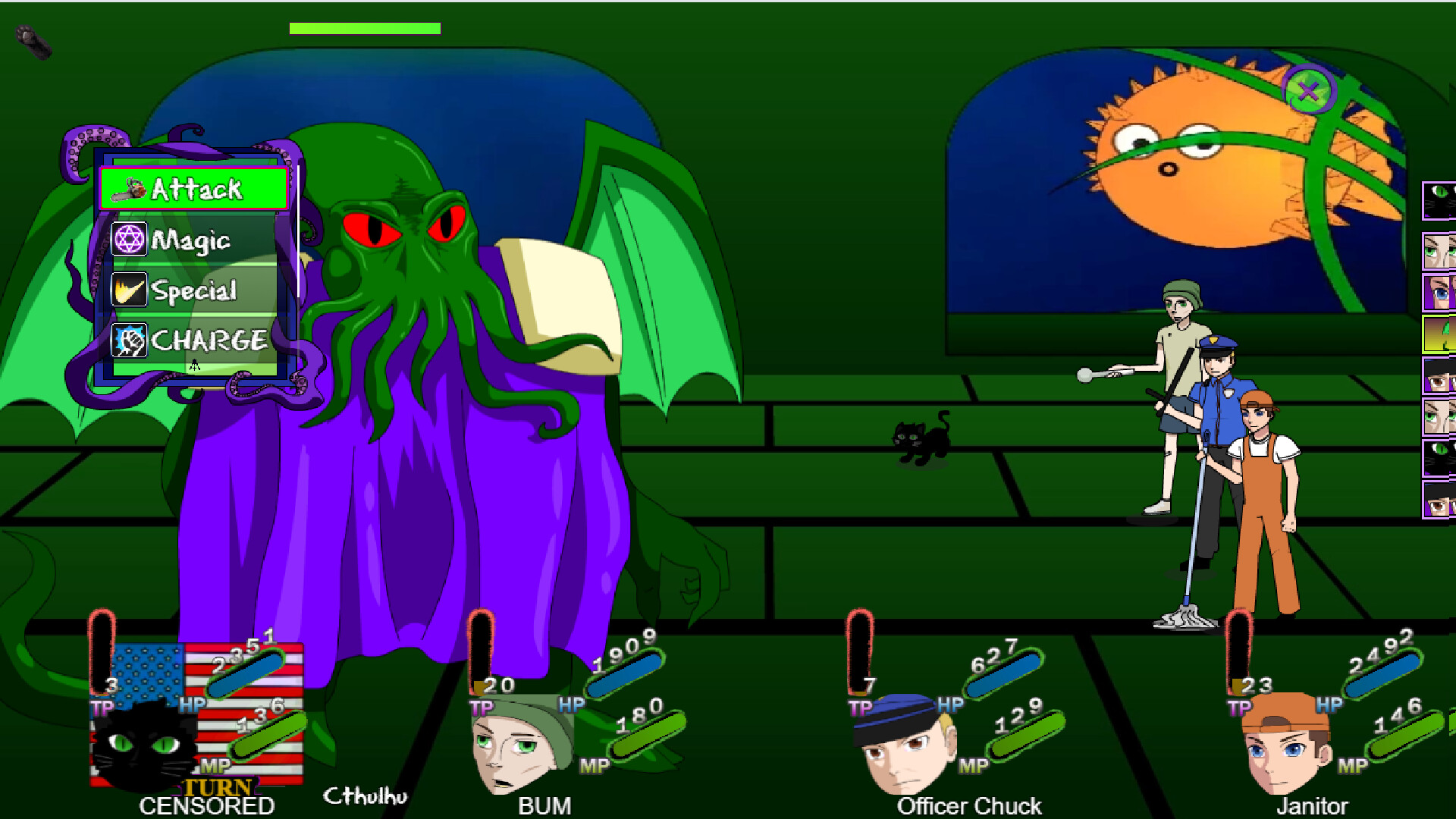 NECRONOMICAT screenshot #1