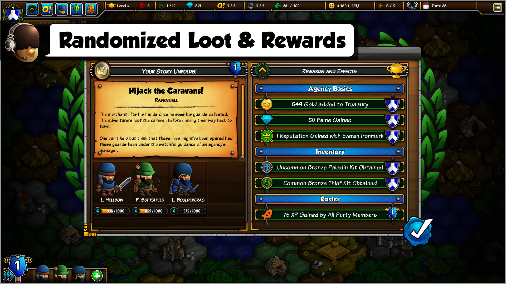 Epic Manager — Create Your Own Adventuring Agency!