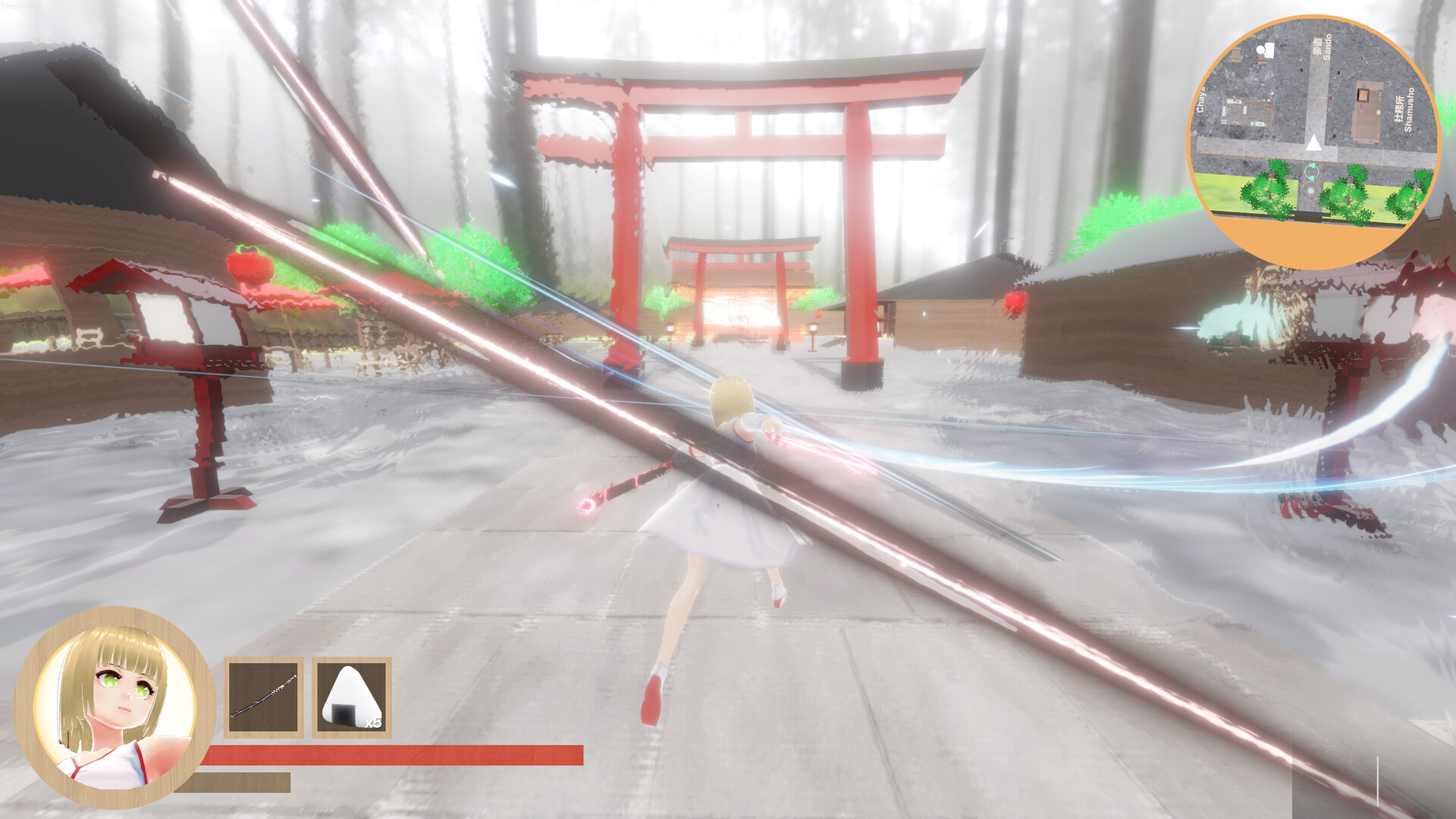 宥蘿的巫女修行錄 Miko Yuro: Training Record screenshot #3