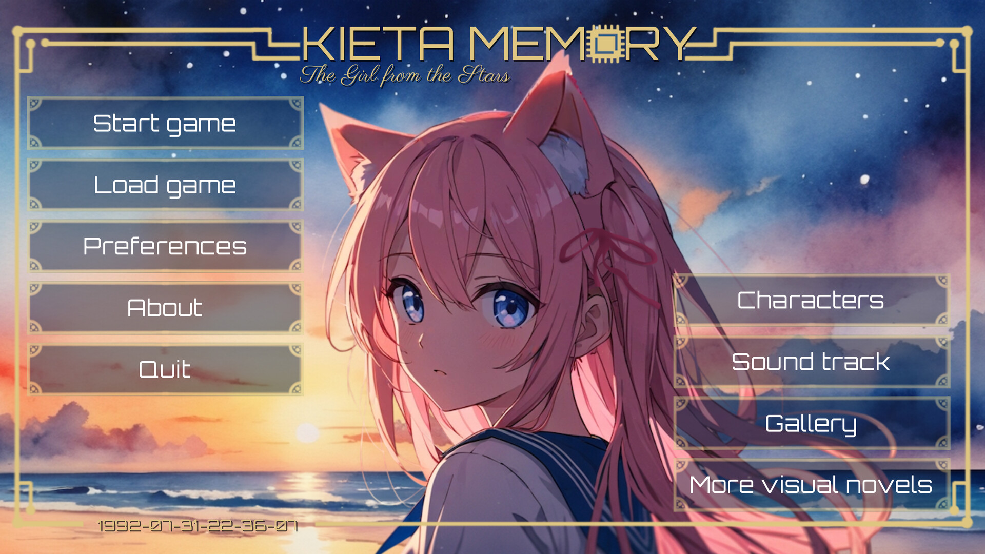 KIETA MEMORY – The Girl from the Stars screenshot #1