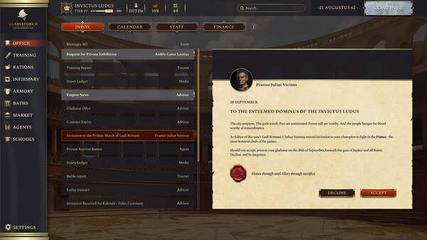 Gladiatorum: Sacramentum screenshot 2