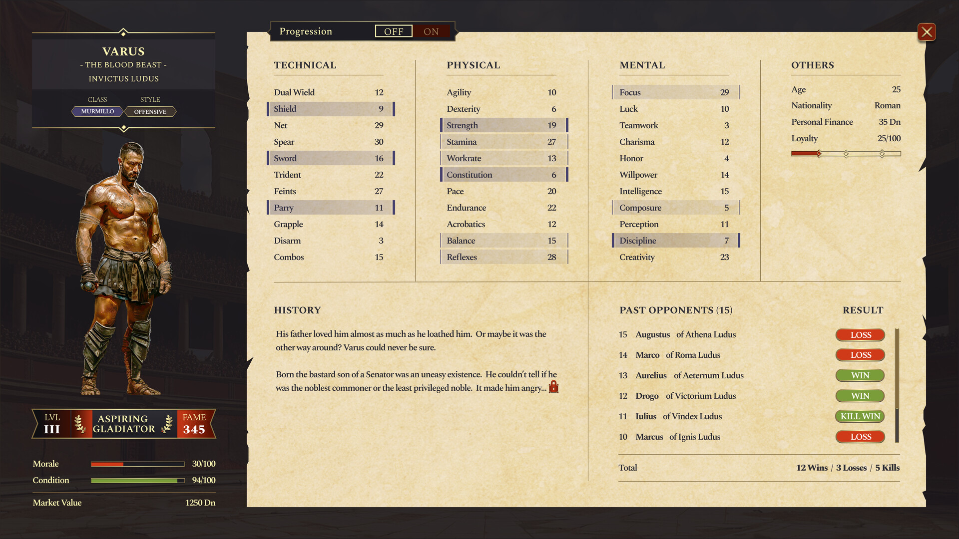 Gladiatorum: Sacramentum screenshot #1