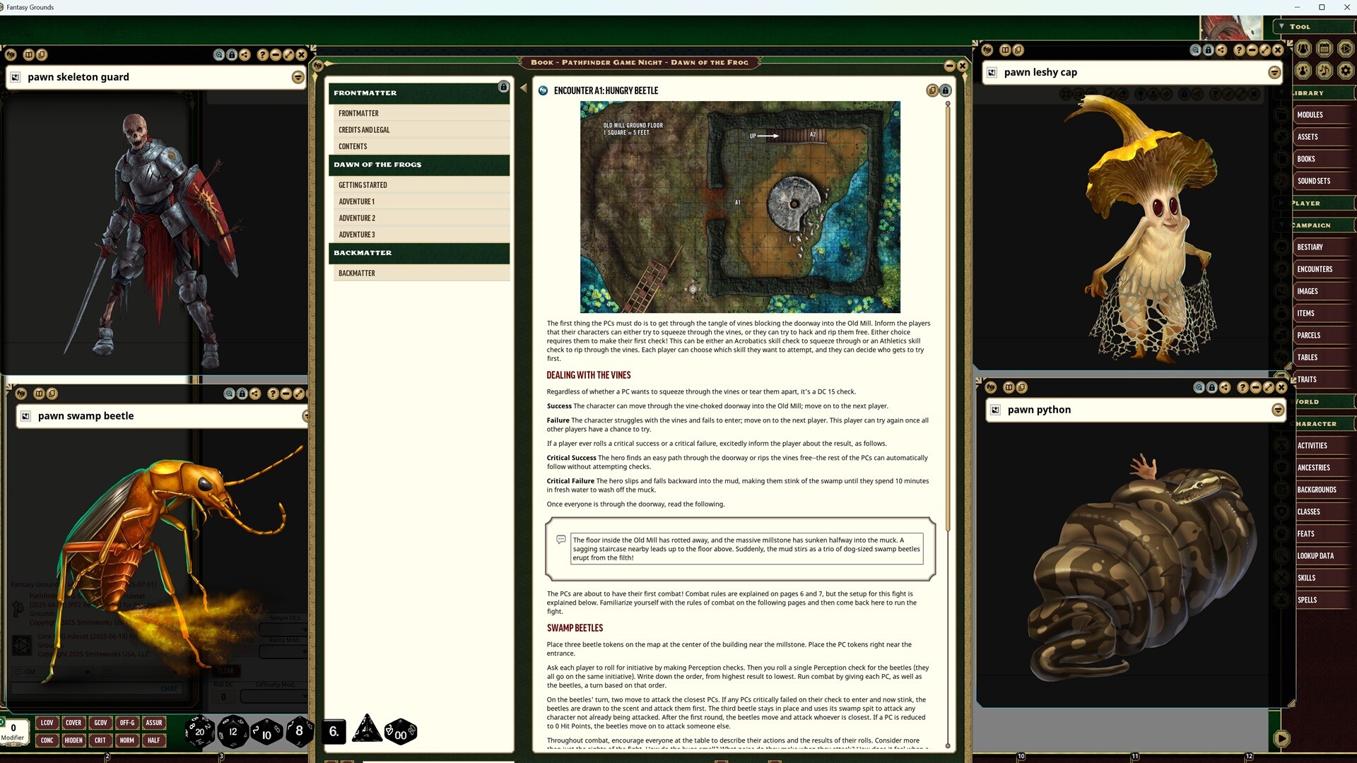 #4. Fantasy Grounds - Pathfinder 2 RPG - Game Night - Dawn of the Frogs (Steam) بواسطة: SmiteWorks USA, LLC