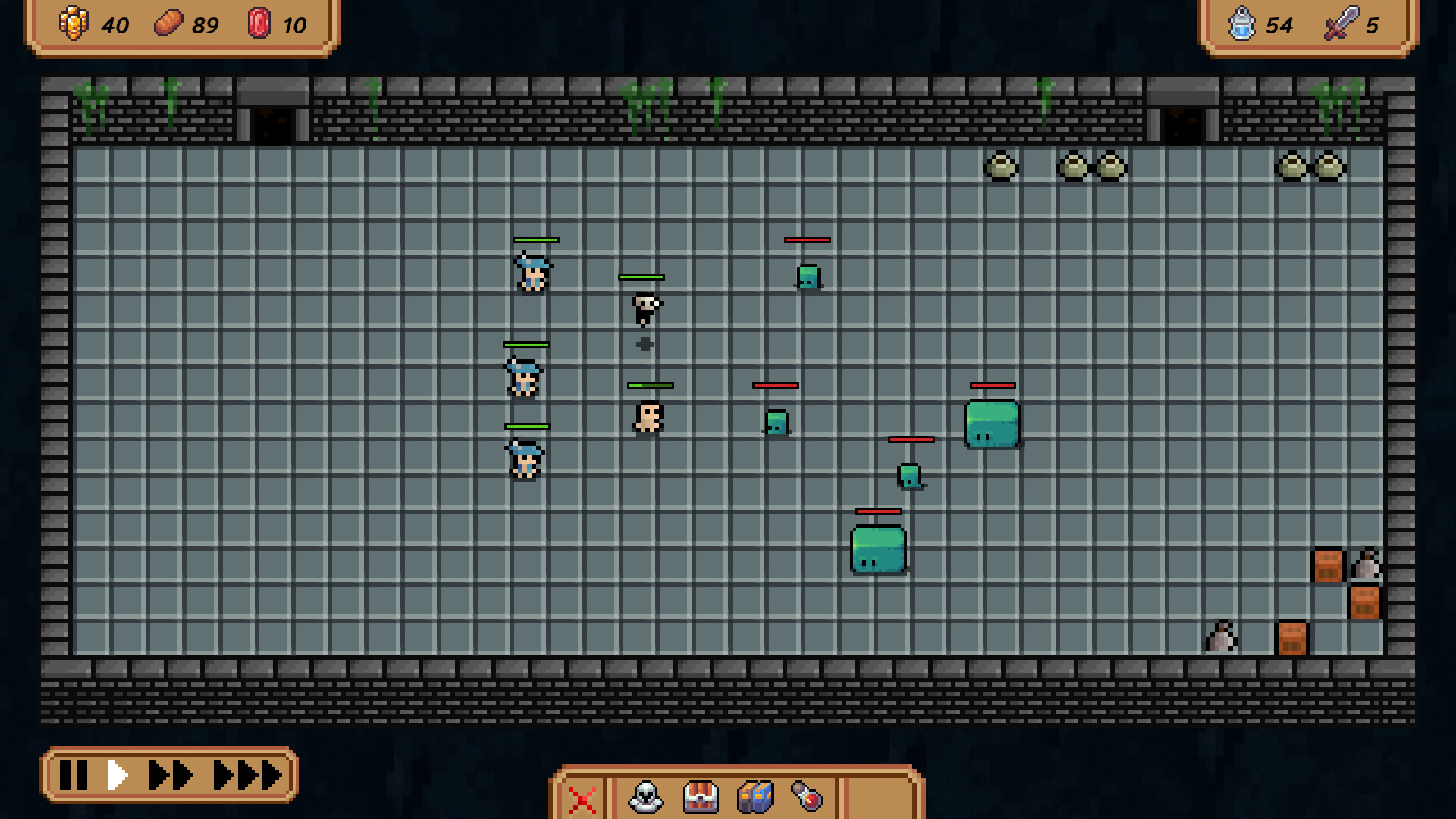 #4. Dungeon Fight Tactics Demo (Steam) بواسطة: Zemon