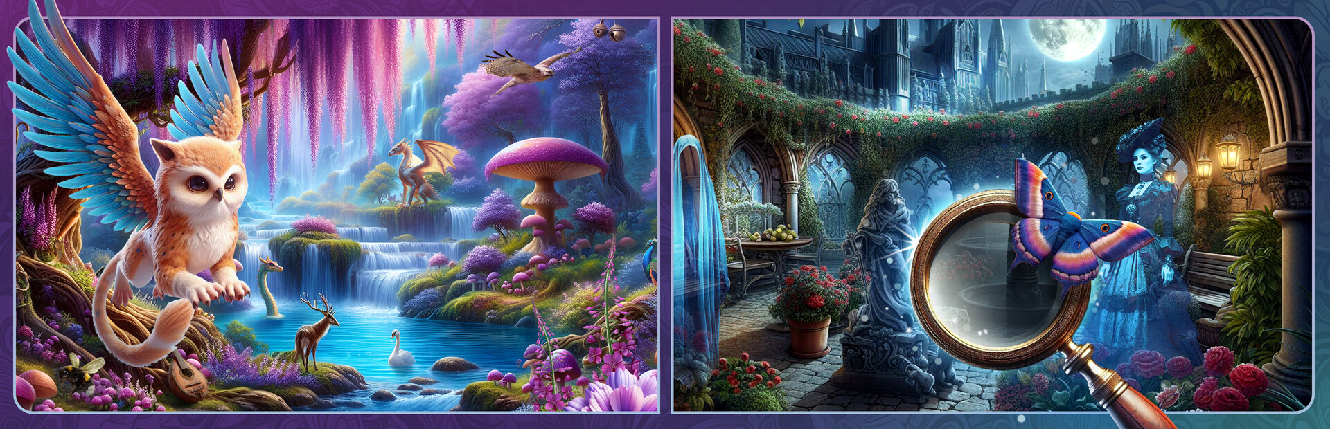 2 in 1 Hidden Object Worlds