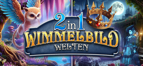 2 in 1 Wimmelbild Welten