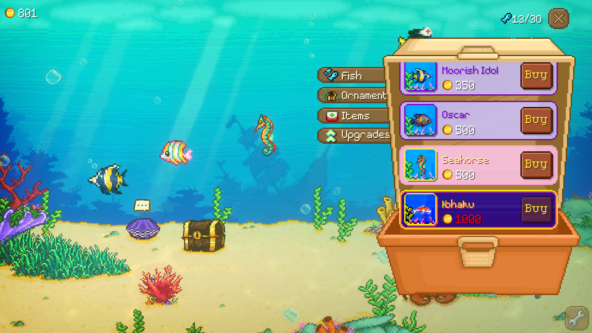 Pixel Aquarium screenshot #5
