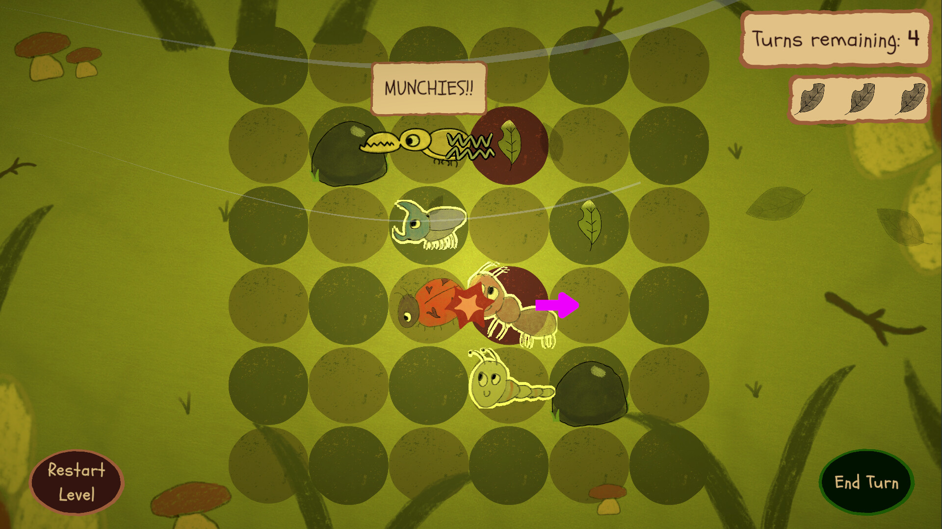 Caterpillar King screenshot #2