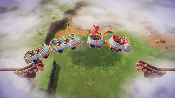 Oddsparks: An Automation Adventure - Coaster Rush screenshot 5