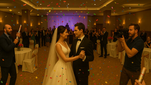 Screenshot 4 of Wedding Hall Simulator - final gameplay screenshot