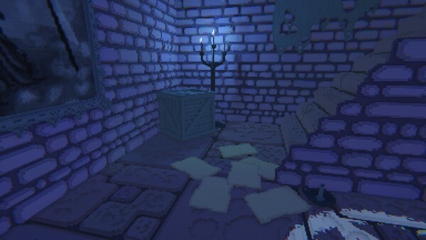 Scary 8 Bits game for Linux 1