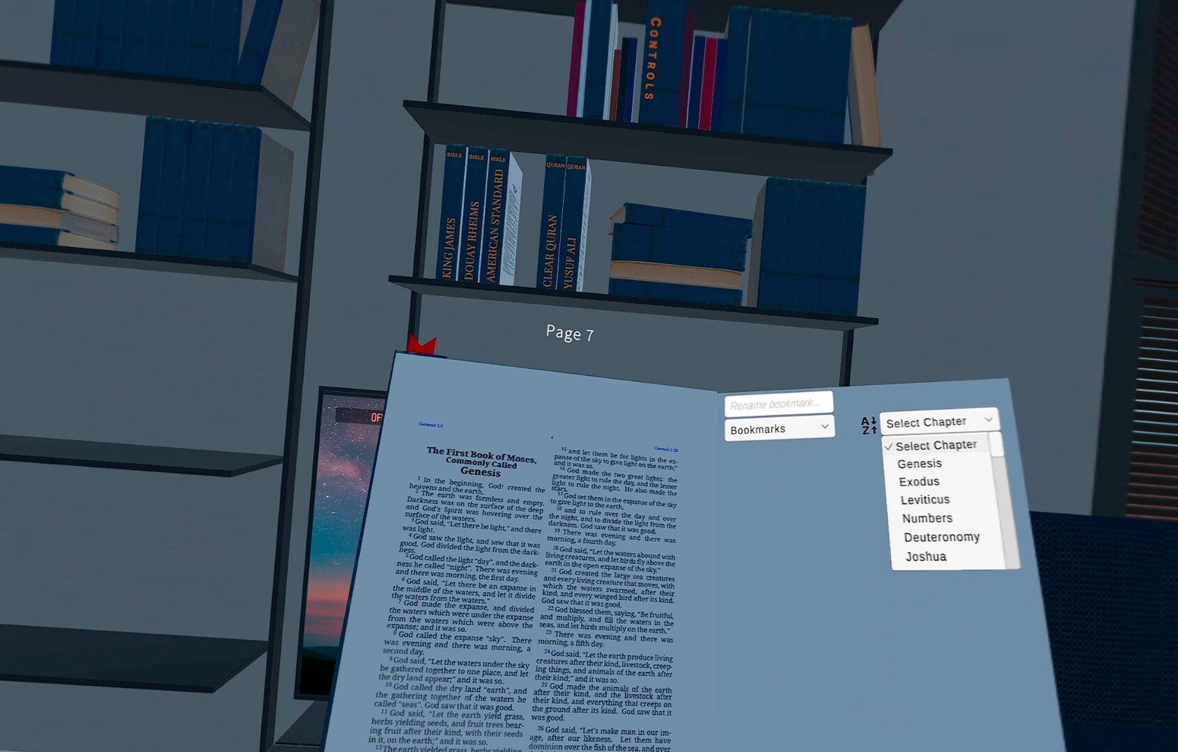 Virtual Reader (Personal VR Library) PC gameplay screenshot 1 of 9
