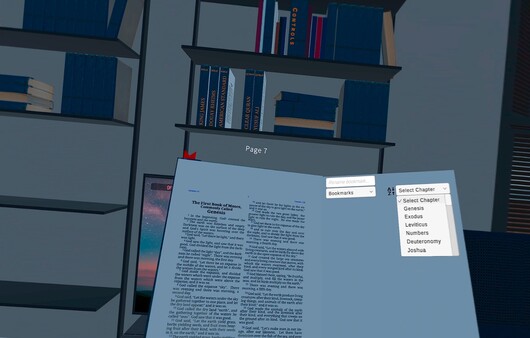 Virtual Reader (Personal VR Library)