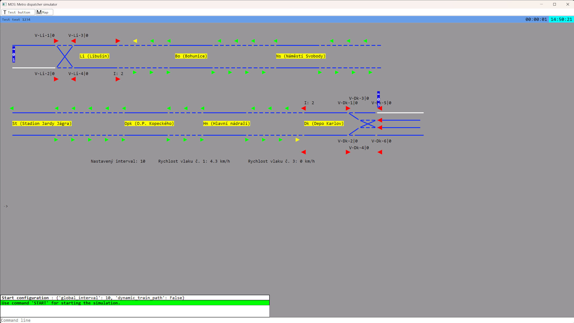 MDS: Metro dispatcher simulator screenshot #5