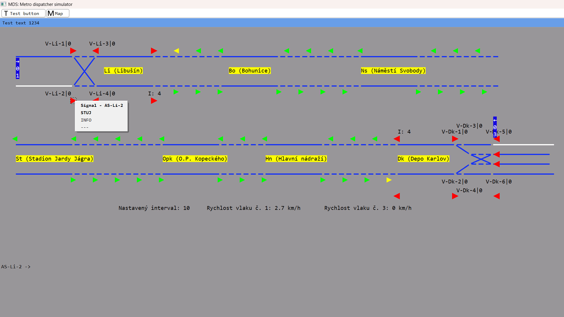 MDS: Metro dispatcher simulator screenshot #3