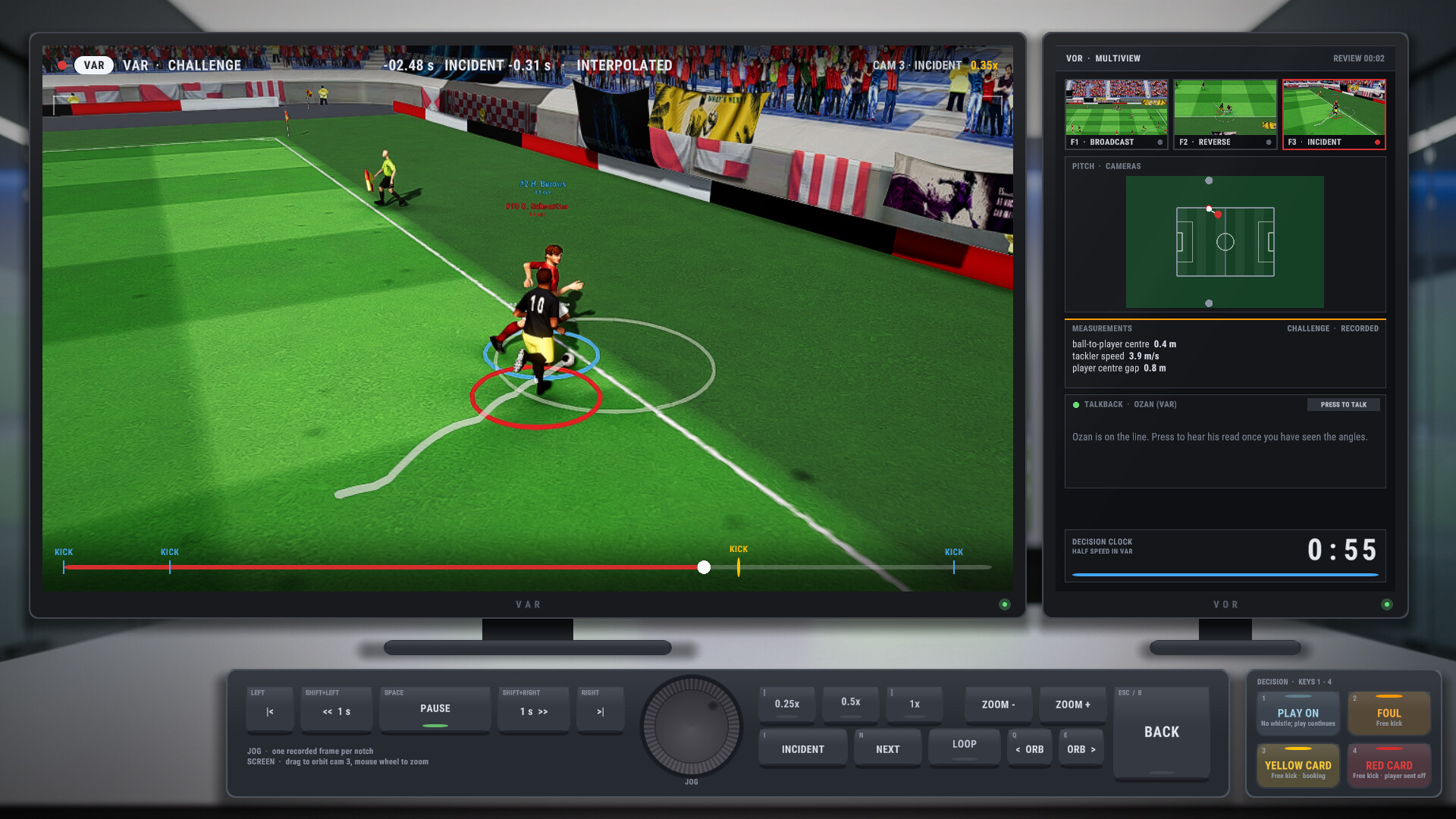 Screenshot 1 of 6 from Football Referee Life Simulator 26