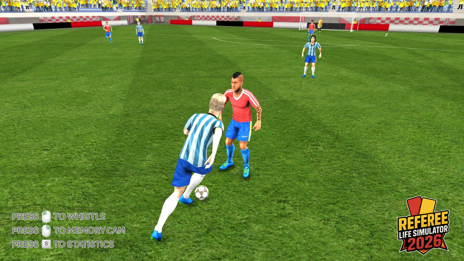 #6. Football Referee Life Simulator 26 (Steam) By: NOXR Creative