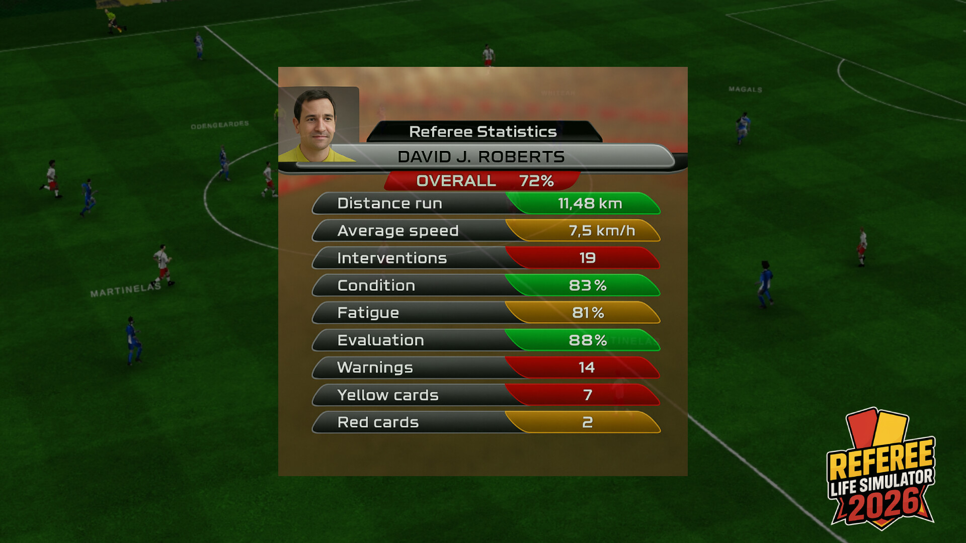 #2. Football Referee Life Simulator 26 (Steam) By: NOXR Creative