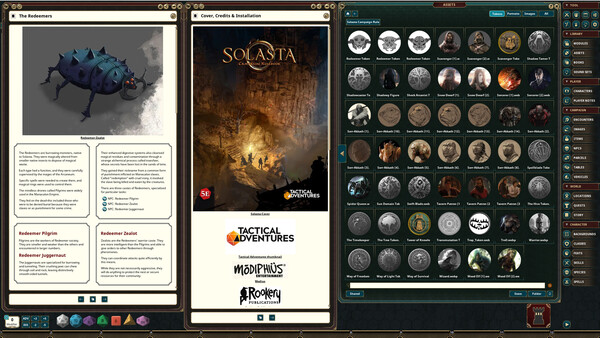 Fantasy Grounds - Solasta Campaign Rulebook