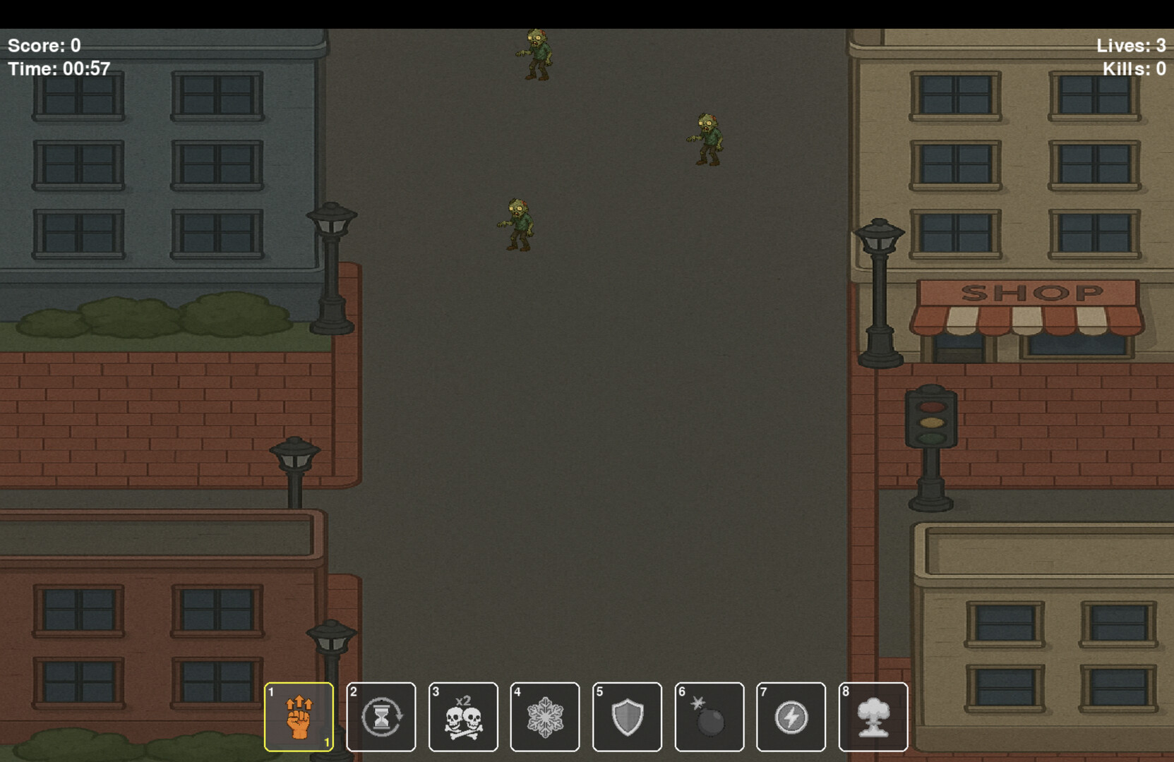 Zombie Smash screenshot #2