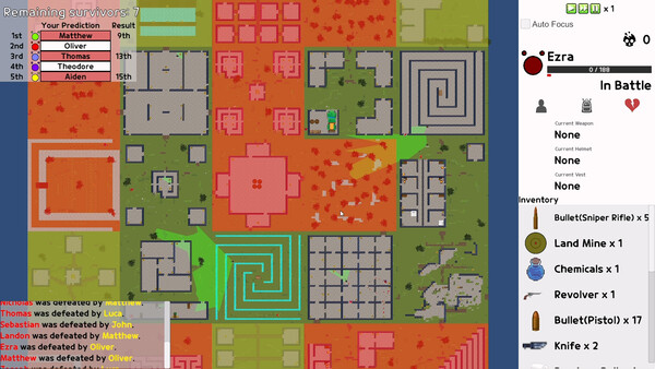 Скриншот из Battle Royale Manager