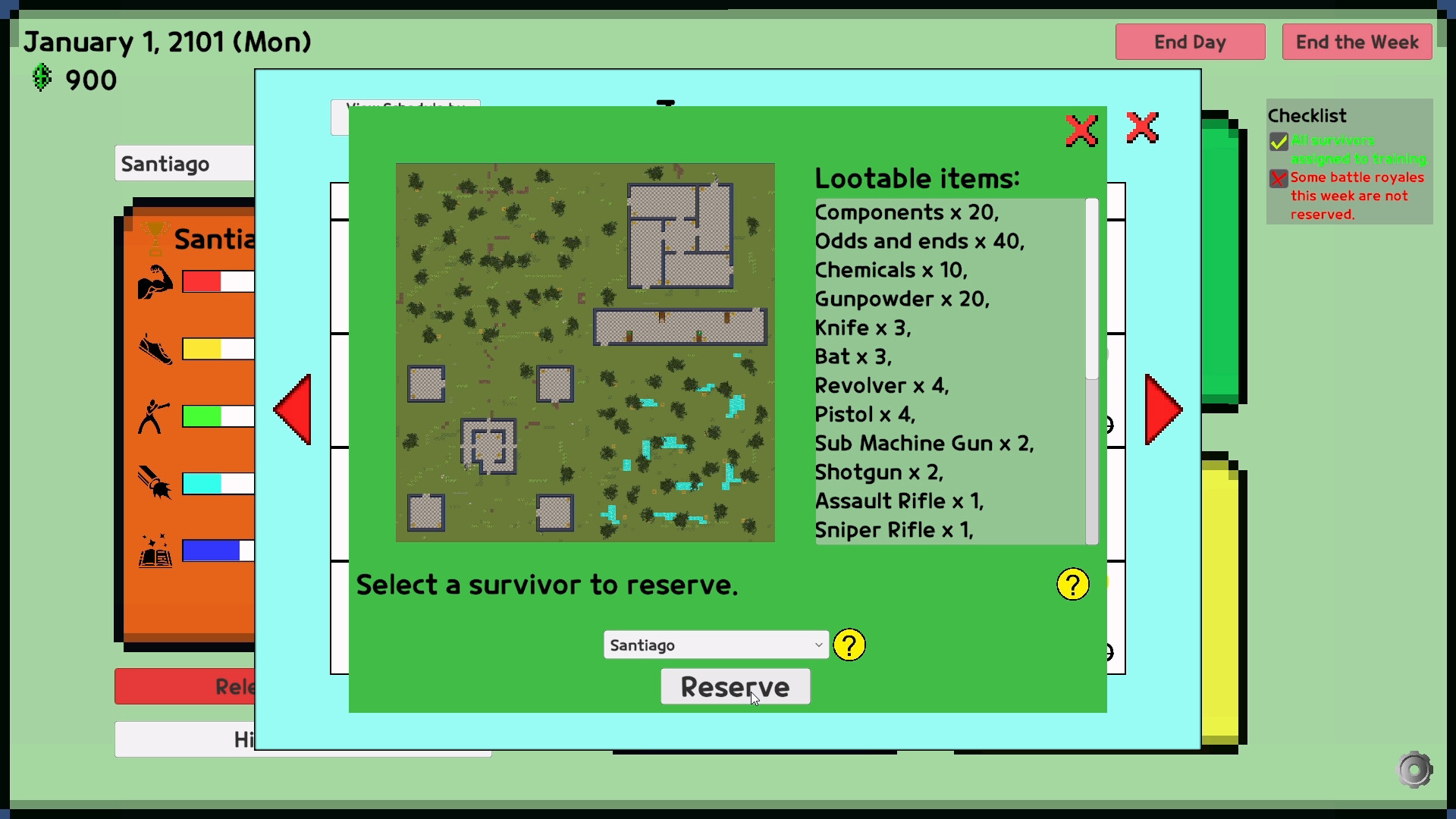 Battle Royale Manager screenshot #5