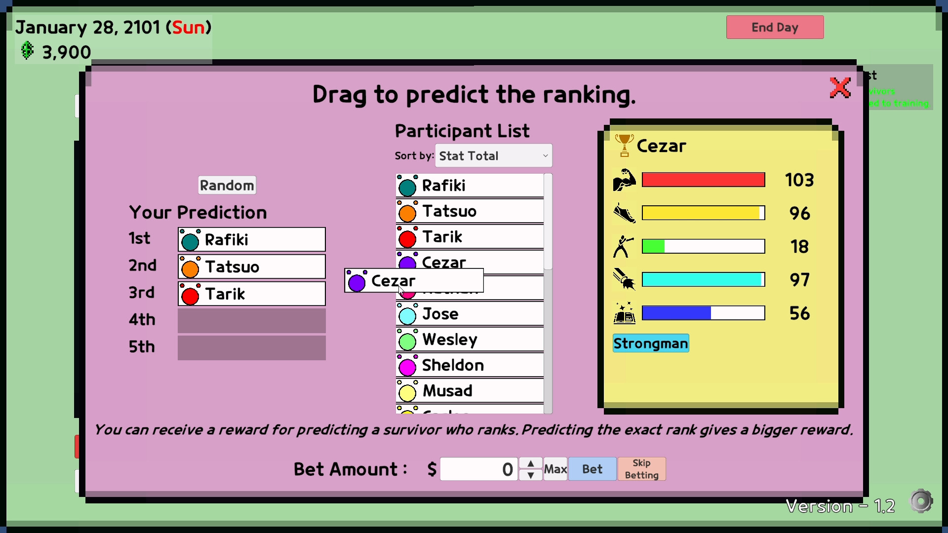 Battle Royale Manager screenshot #5
