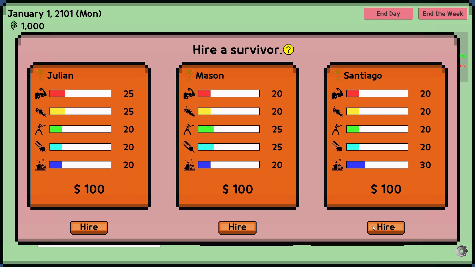 Battle Royale Manager screenshot #1