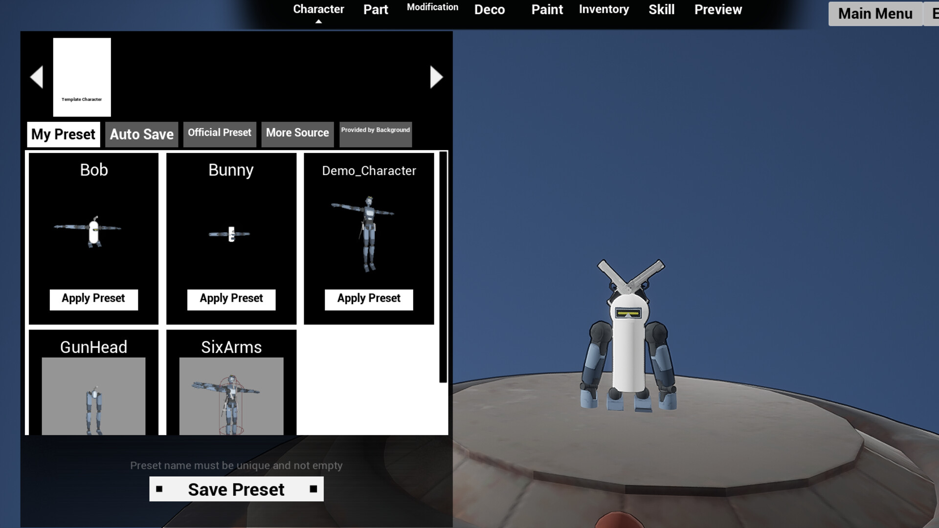 Defectant screenshot #1