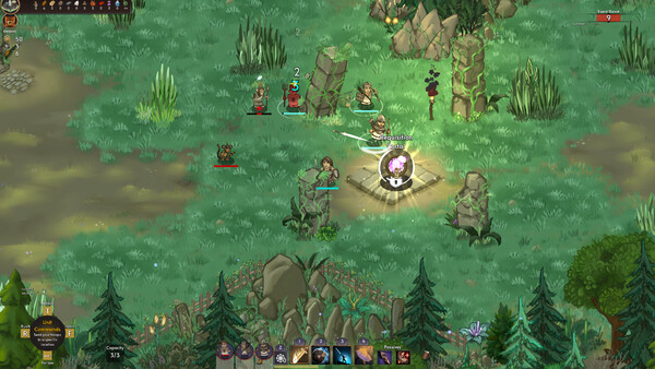 Screenshot of The Waking of Haven gameplay showing in-action mechanics