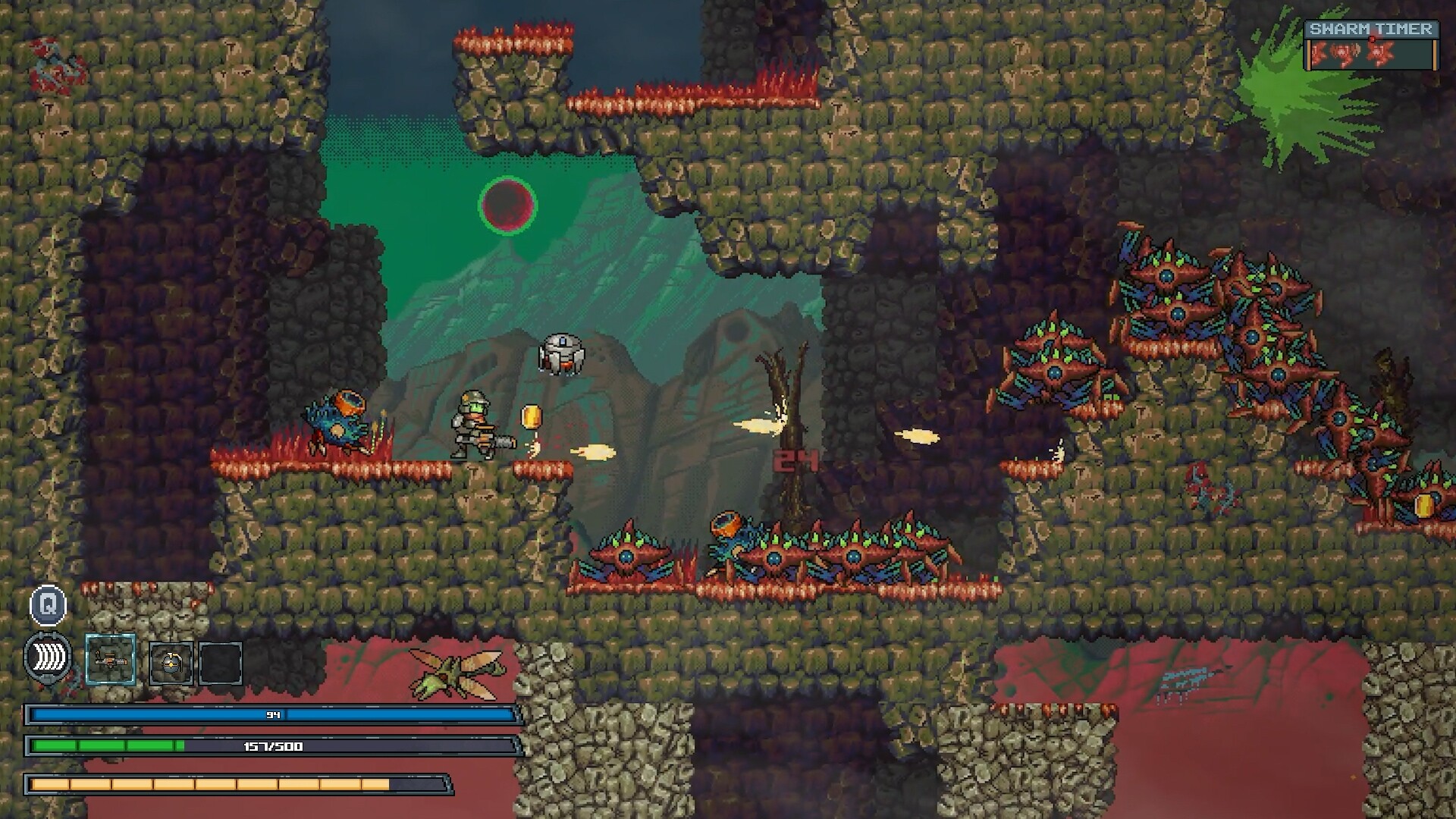 Weather the Swarm screenshot 1