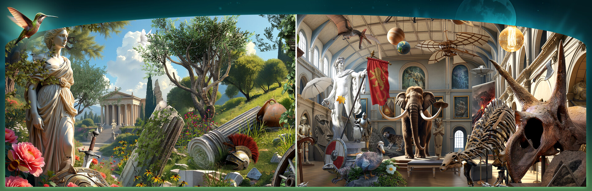 2 in 1 Experience Hidden Objects