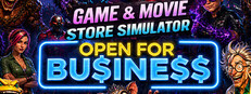 OPEN FOR BUSINESS: Game & Movie Store Simulator Steam capsule image