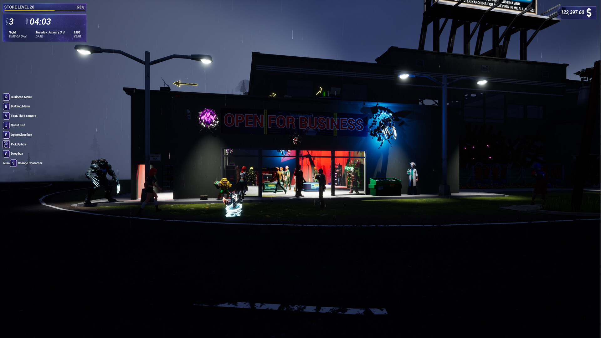 OPEN FOR BUSINESS screenshot 4