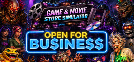 OPEN FOR BUSINESS: Game & Movie Store Simulator capsule