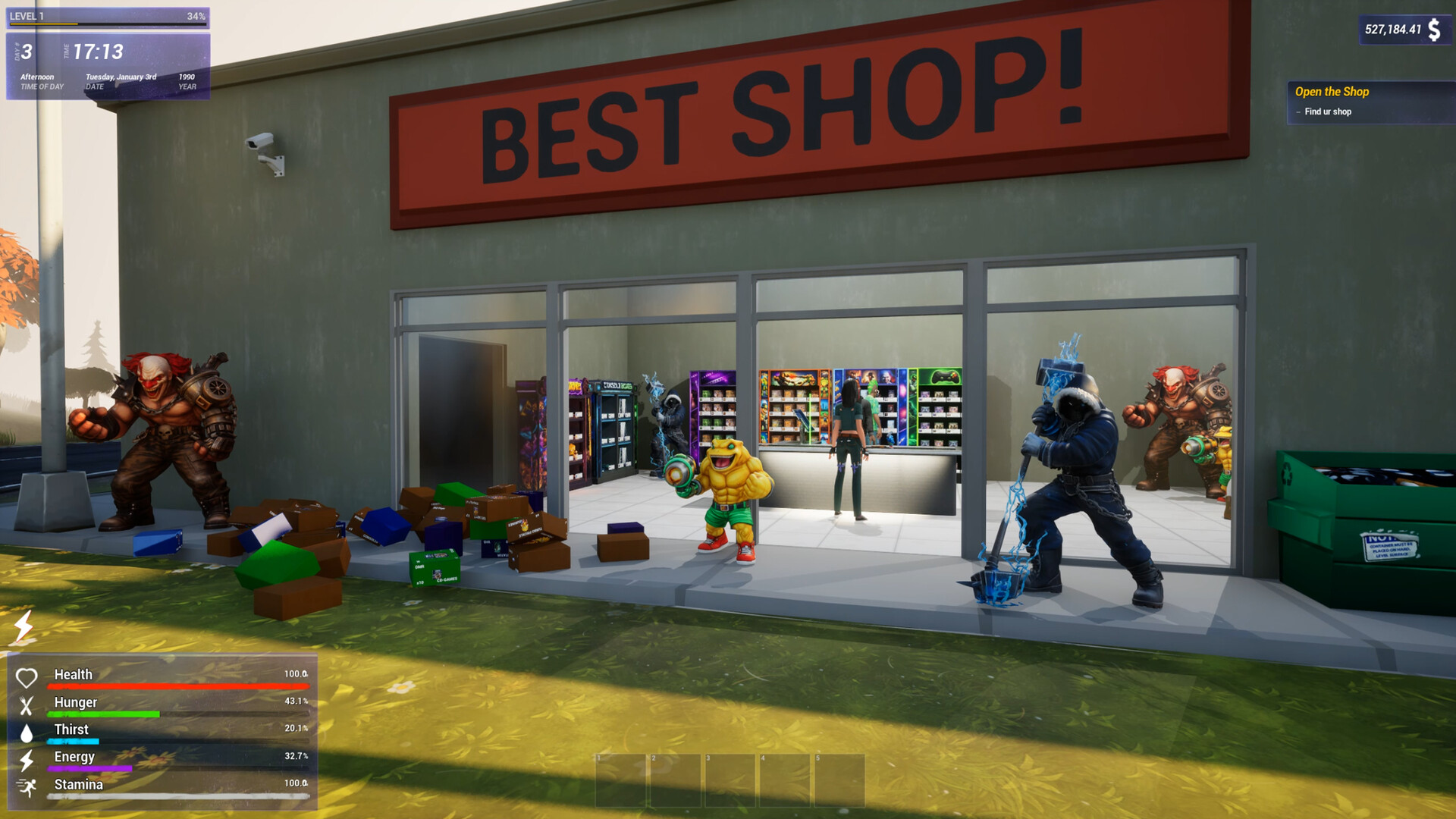 OPEN FOR BUSINESS screenshot #1