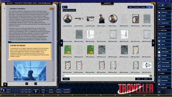 Fantasy Grounds - Traveller - The Fifth Frontier War: The Riverland