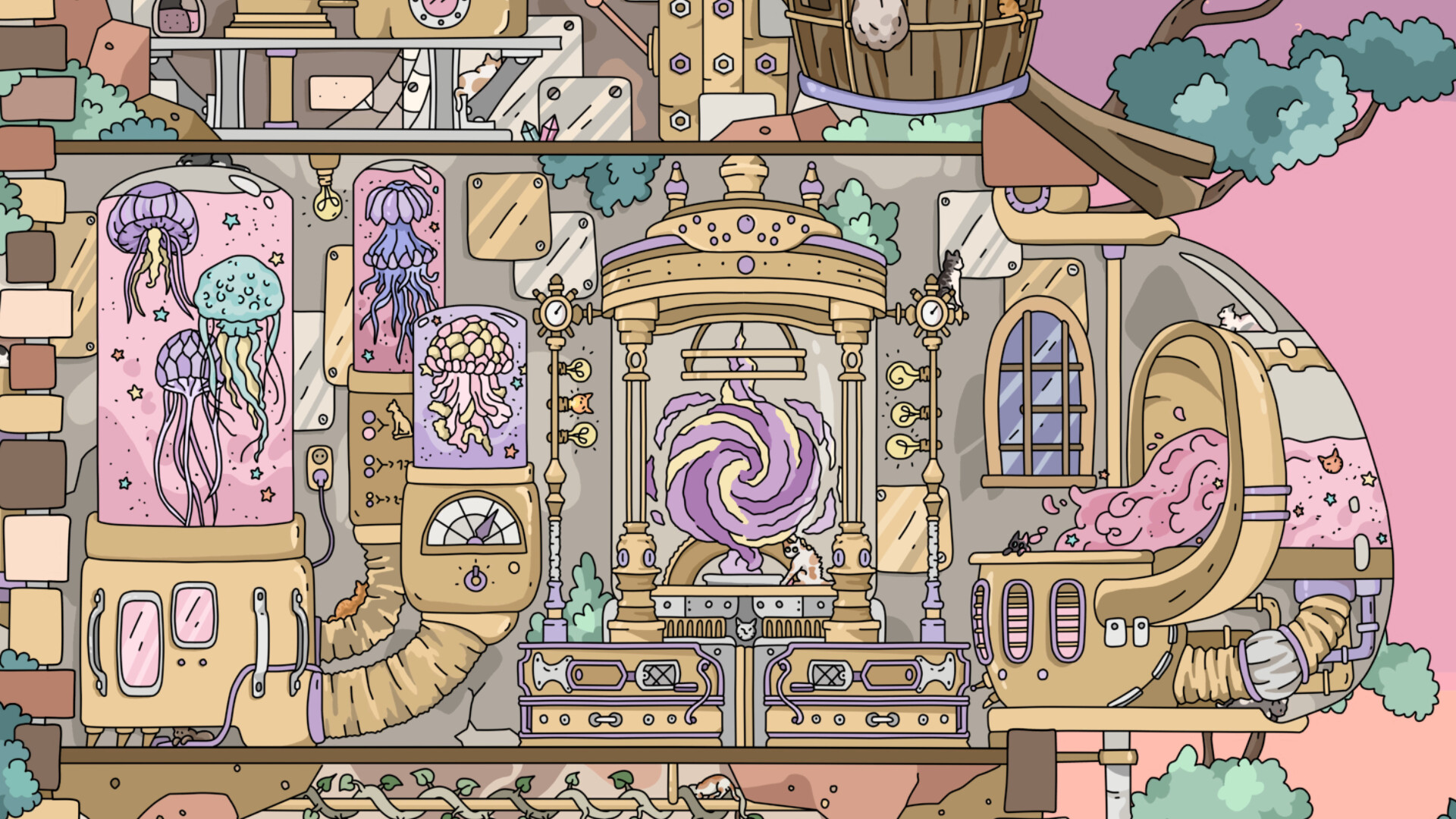 FIND KITTENS 4: Aetherpunk screenshot #4