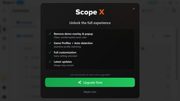 Scope X Demo