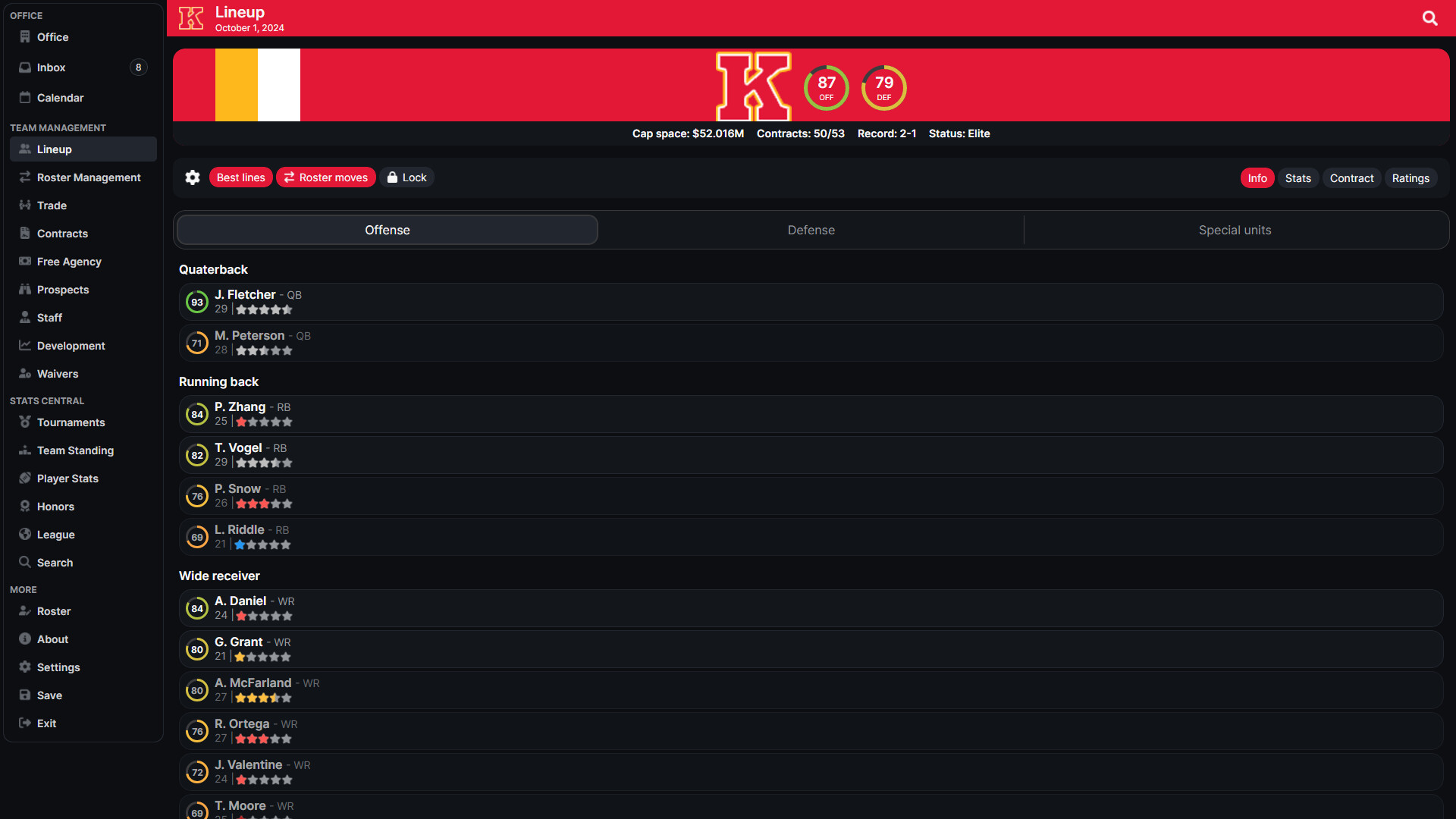 Football Legacy Manager 26 screenshot #1