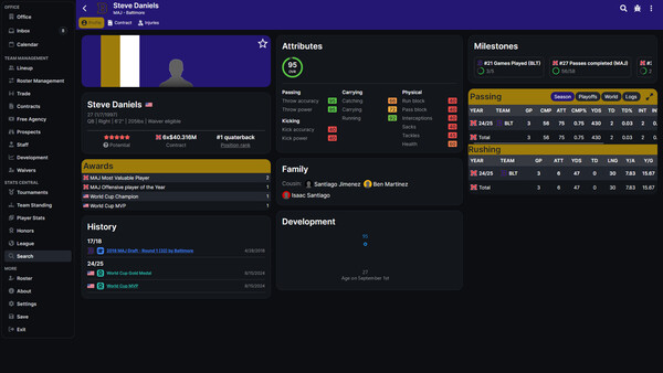 Screenshot 3 of Football Legacy Manager 26 - more gameplay footage