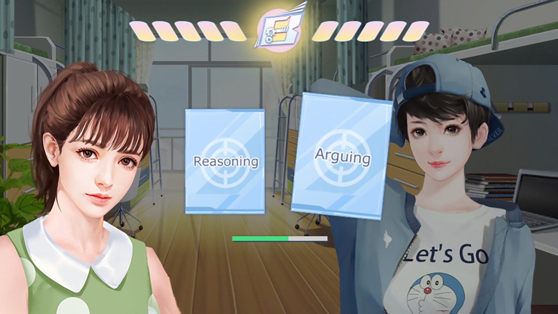 #5. Girls' Dorm Wars (Steam) De: LumiMaker