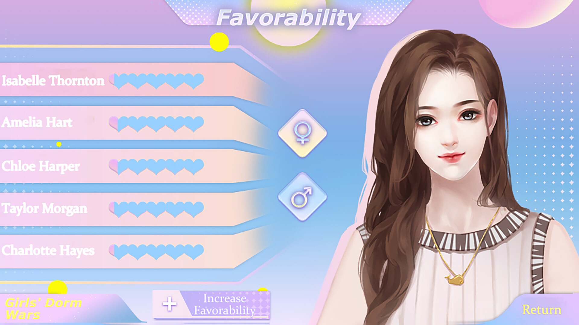 #4. Girls' Dorm Wars (Steam) De: LumiMaker
